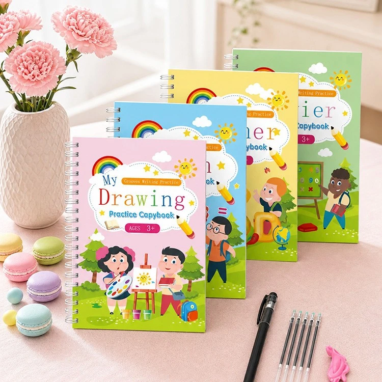 Magic Grooved Writing Practice Book 4 liburu sorta