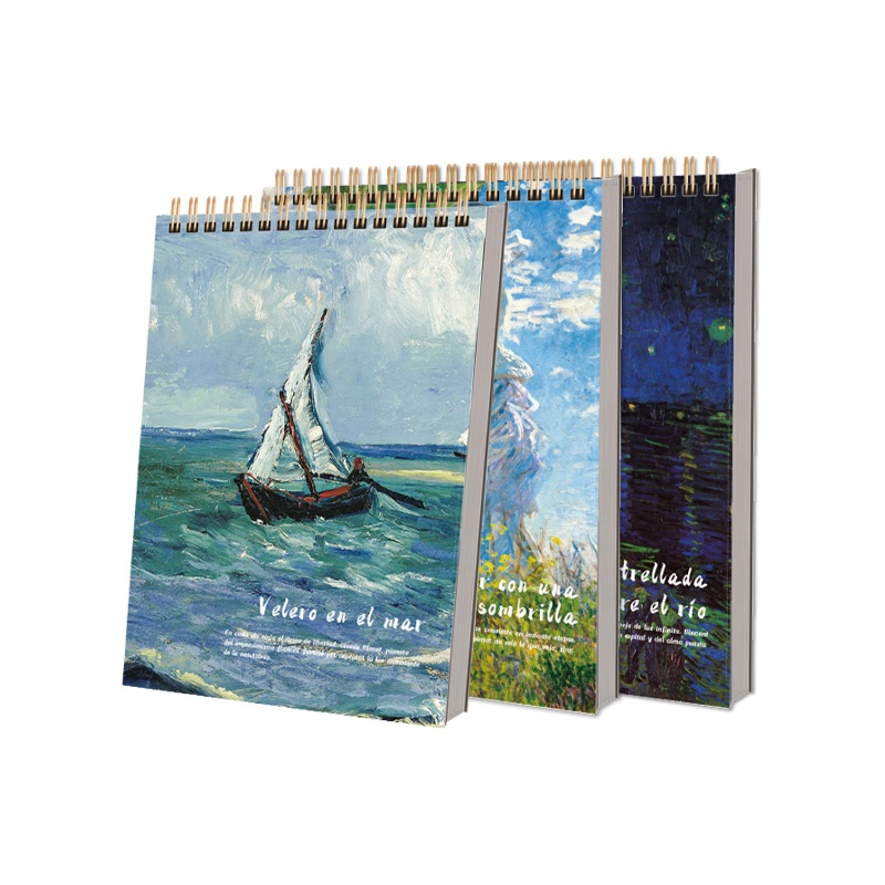 Monet Pinturaren Azala Sketchbook